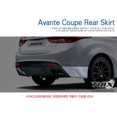 TUIX REAR SKIRT SET FOR HYUNDAI ELANTRA COUPE 2013-15